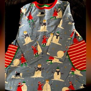 Mini Boden Snowman dress 9